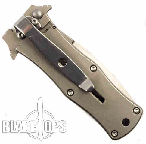 Darrel Ralph HTM Madd Maxx 3" Spring Assist Knife, Titanium Handle