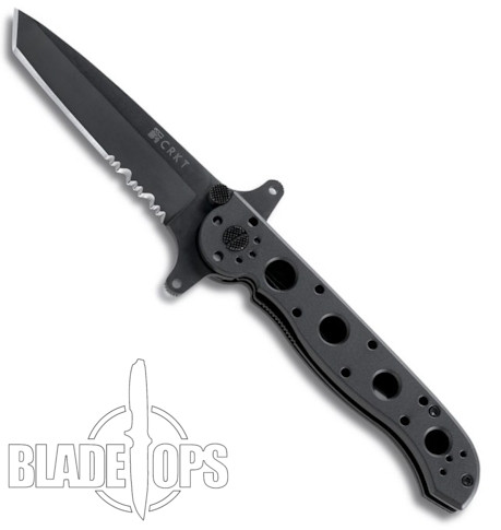 CRKT M16-13SF Special Forces Slim Profile Tanto Knife, Combo Edge