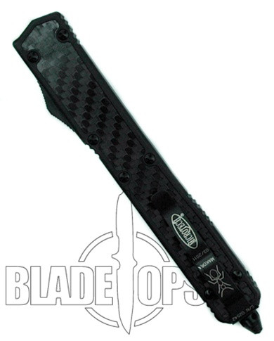 Microtech Tactical Makora II OTF Knife, Dual Edge Blade, Full Serrrations One Edge, 106-3T