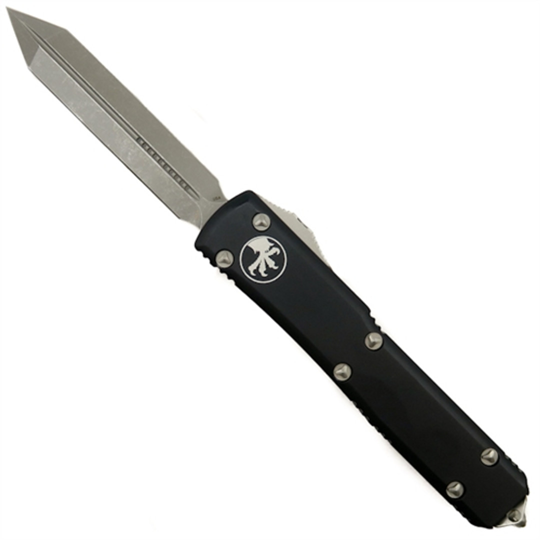 Microtech 223-10APCC Contoured Ultratech D/T OTF Auto Knife, Apocalyptic Stonewash Blade