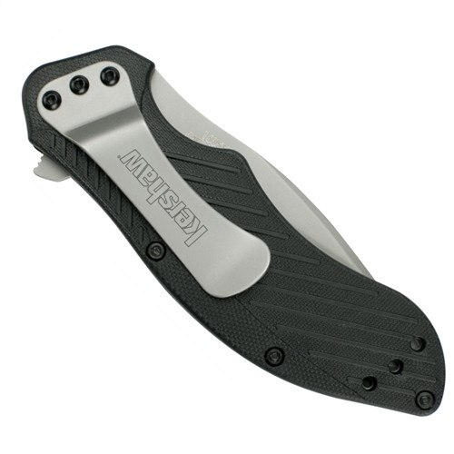 Kershaw Clash Assist Knife, Combo Blade, KS1605ST REAR VIEW