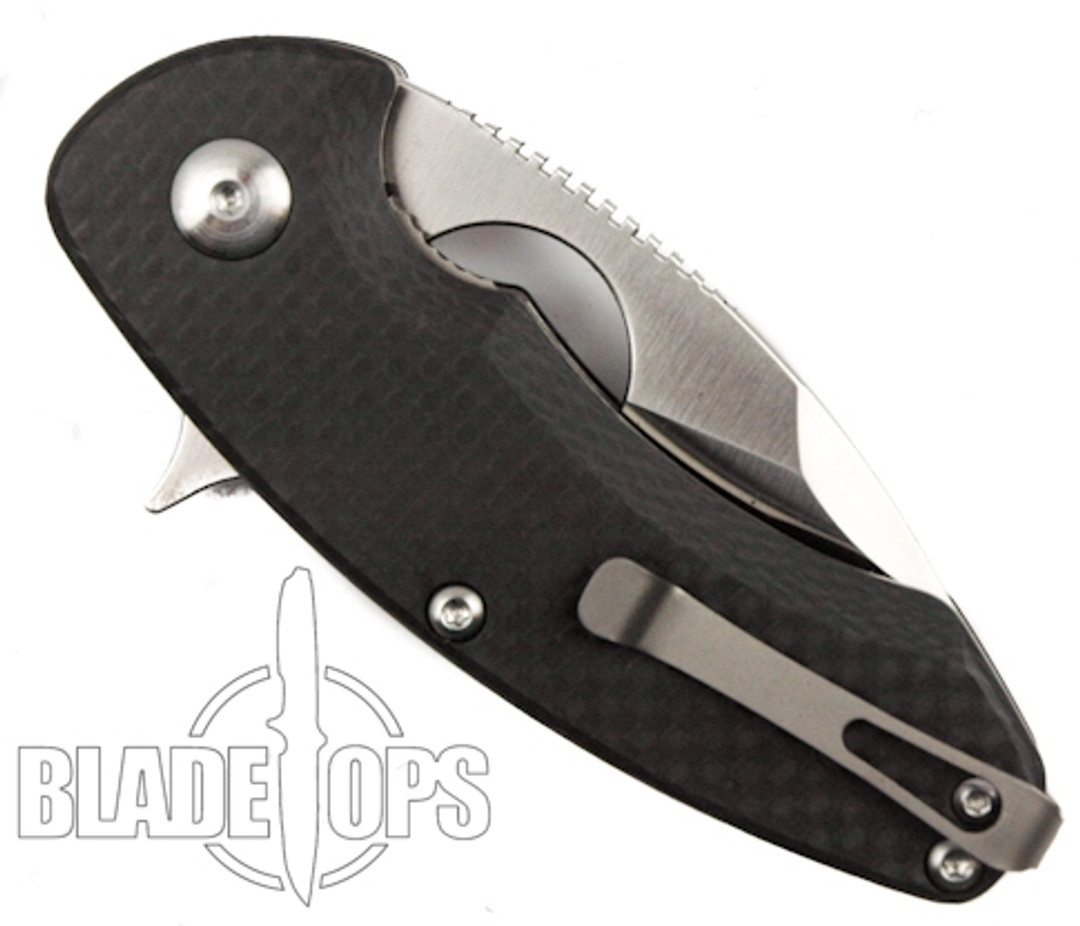 Brous Blades Gen 3 Flipper Knife, Linerlock, Satin Finish Blade