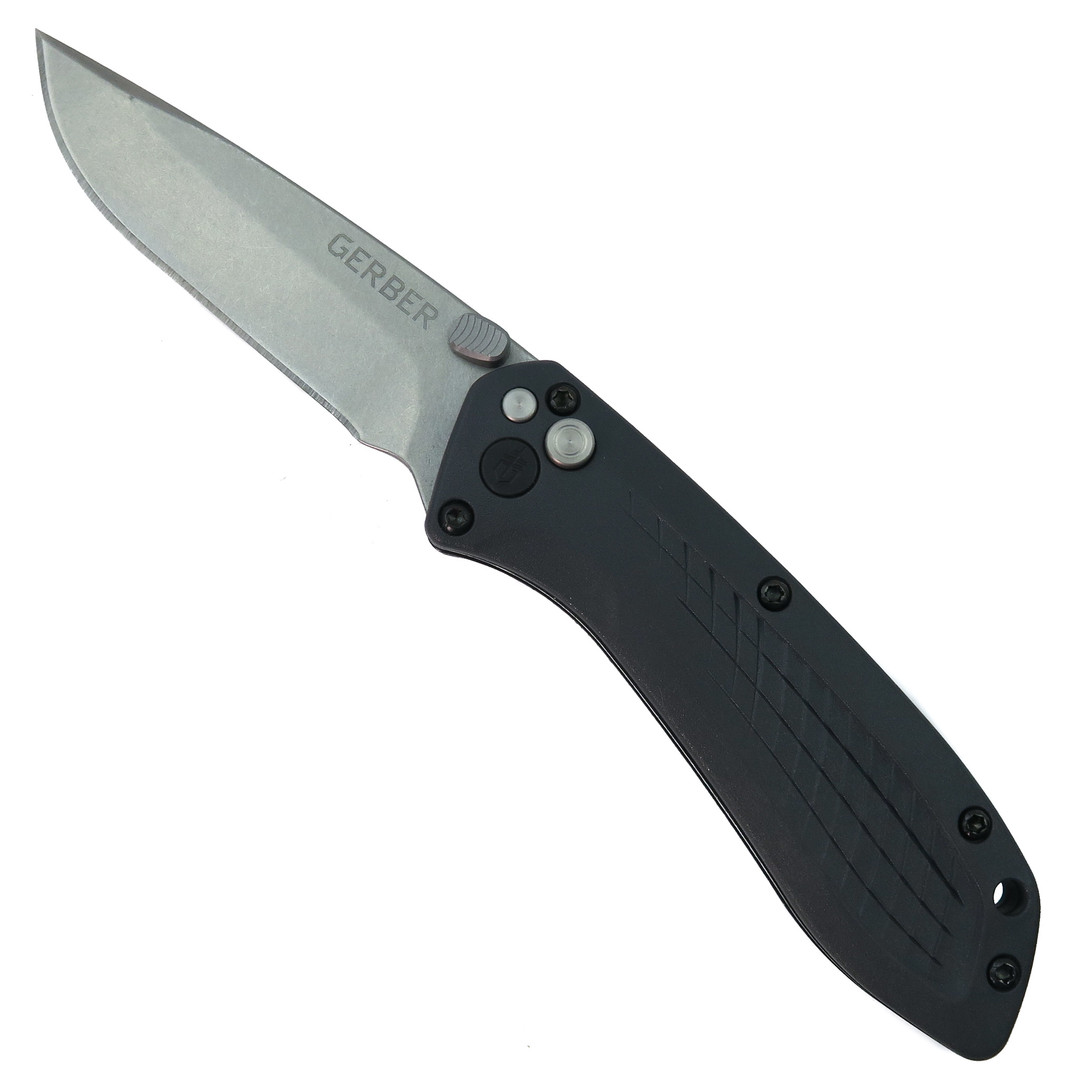 Gerber US-ASSIST Spring Assist Knife, CPM-S30V Stonewash Blade