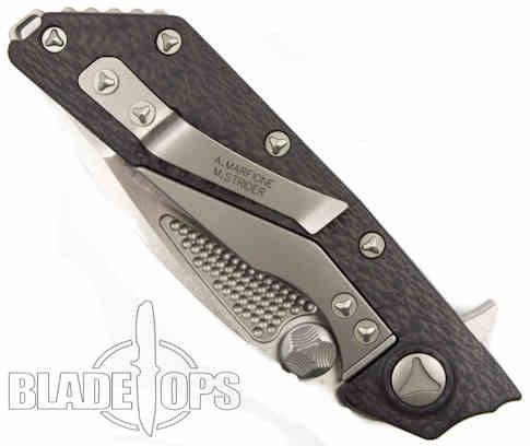 Microtech Custom D.O.C. Manual Prototype Flipper Knife