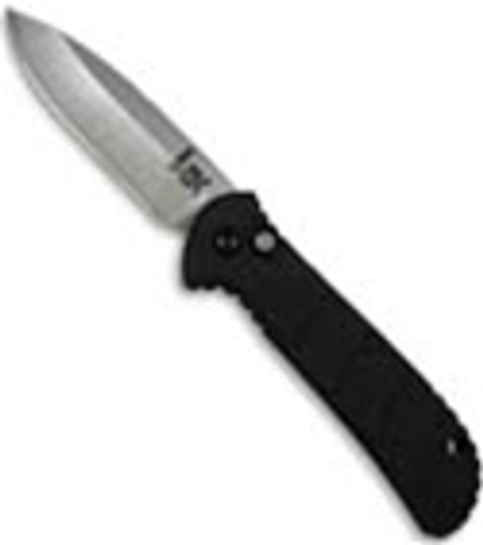 Benchmade H&K 14750 Mini Auto Knife, Pardue (Plain Edge)