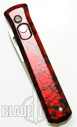 Godfather Spike Automatic Knife, Red