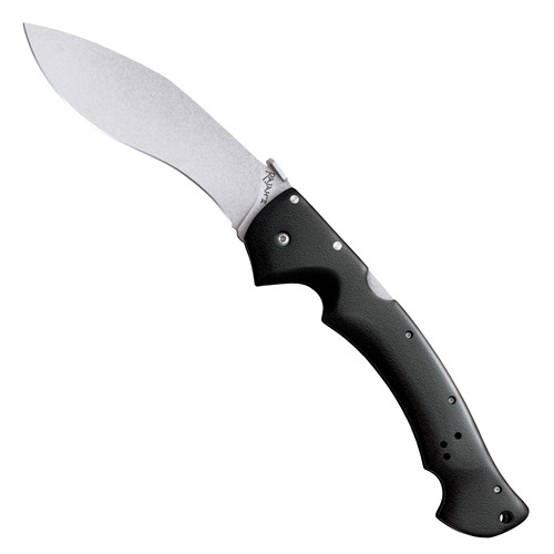 Cold Steel Rajah II Folder Knife, CTS-BD1 Stonewash Blade