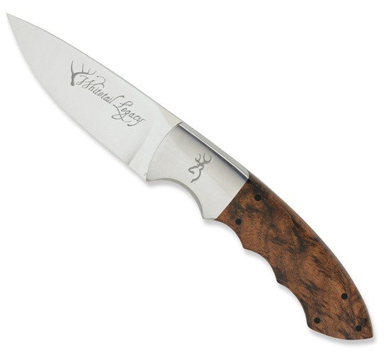 Browning Whitetail Legacy Fixed Blade Knife, Drop Point, 248