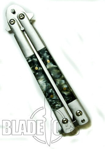 The Transporter Butterfly Knife, Black