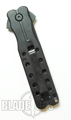 Devilfish Faux Butterfly Spring Asissted Knife, Tactical Black