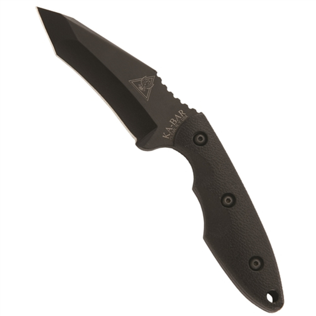 Ka-Bar TDI Hinderer Hell Fire Fixed Blade Knife 