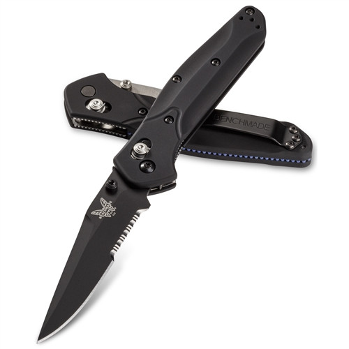 Benchmade 943BK Osborne Folder Knife, CPM-S30V Black Blade