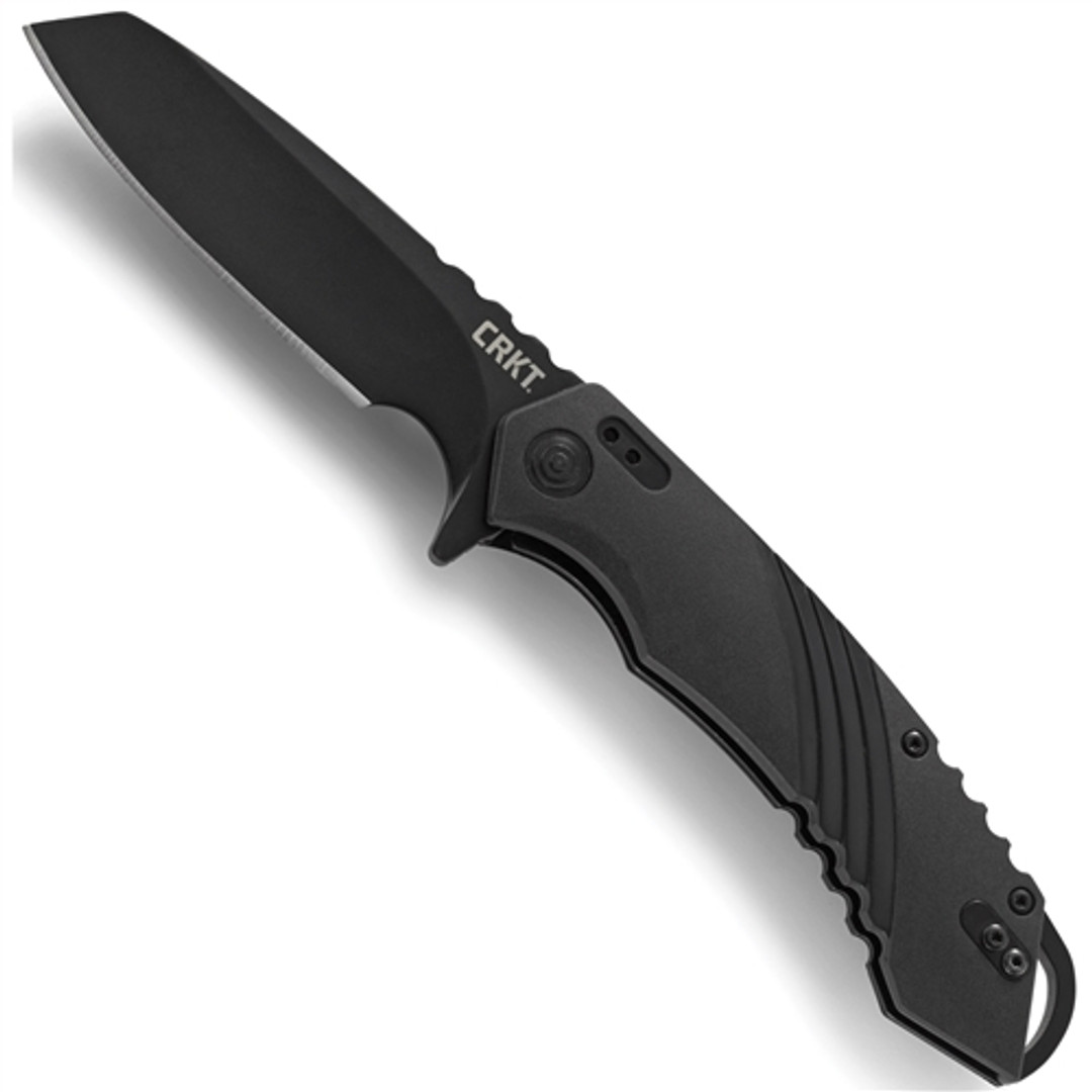 CRKT 1062 Directive Tanto Flipper Knife, Black Blade