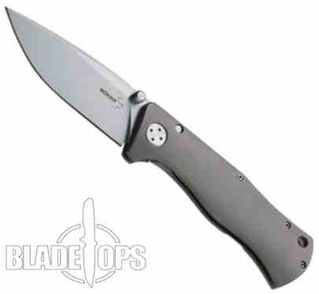Boker Plus Epicenter Folding Knife, Titanium Handle, VG10 Blade