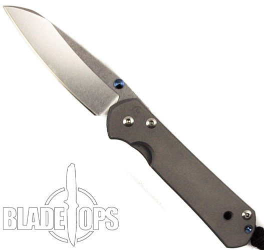 Chris Reeve Small Sebenza 21 Insingo Knife, Stonewash Plain