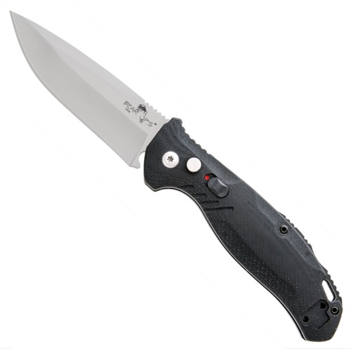 Bear OPS AC-1100-B4-P Bold Action XI G-10 Auto Knife, Bead Blast Blade