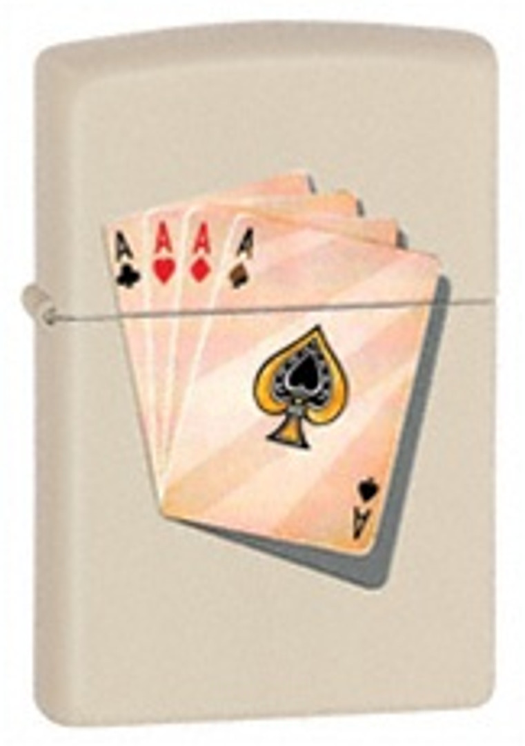 Four of A Kind Aces Zippo, 24795