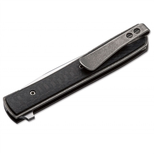 Boker Plus 01BO783 Petite Urban Trapper Carbon Fiber Flipper Knife