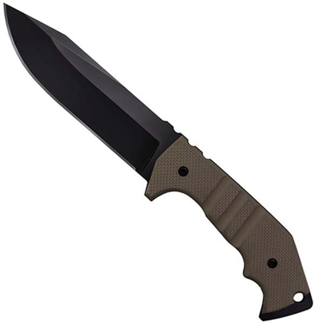 Cold Steel OD Green AK-47 Fixed Blade Knife, CPM-3V Black Blade