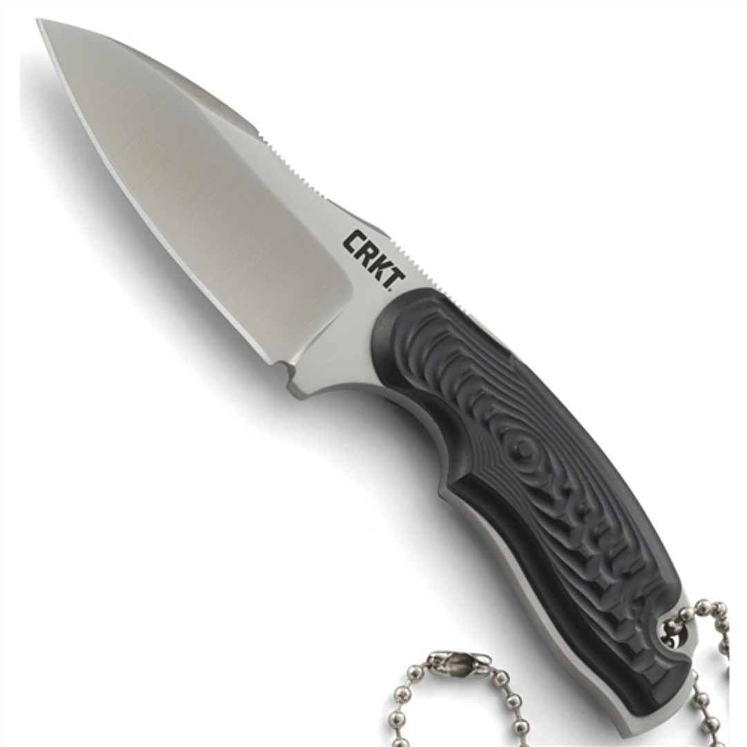 CRKT Civet Drop Point Blade Knife, Designed by Flavio Ikoma