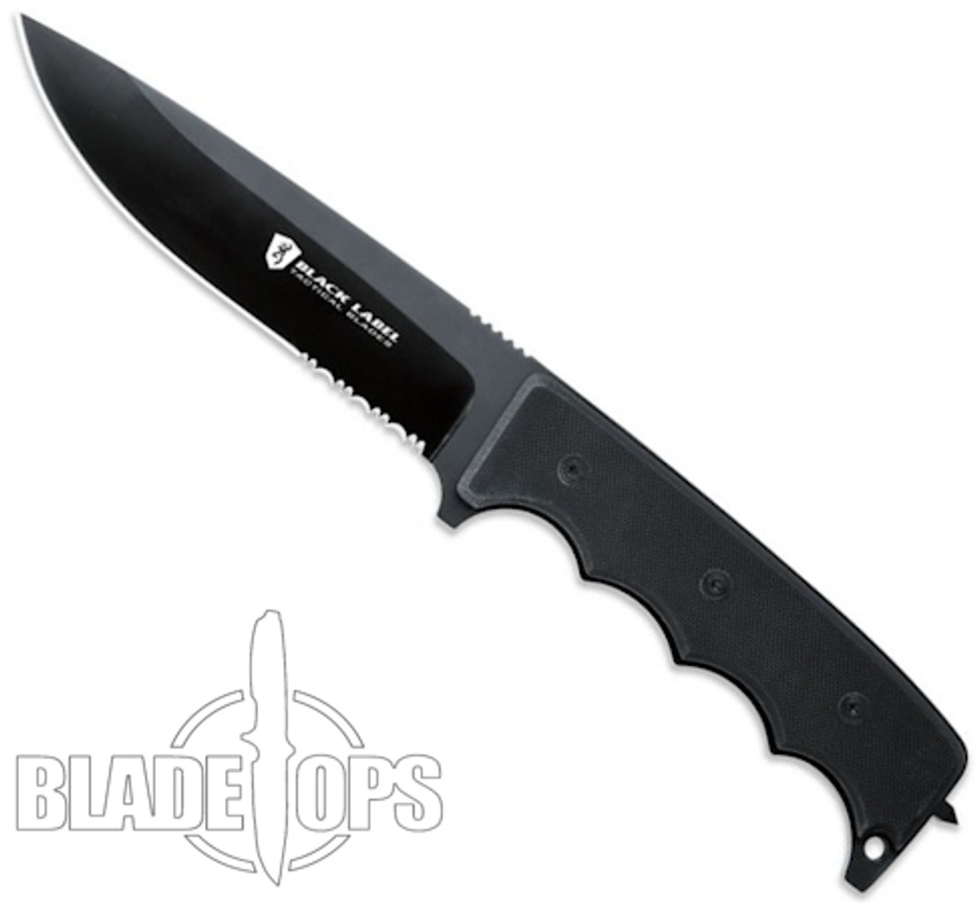 Browning Black Label Stone Cold Fixed Blade Knife, Spear Point