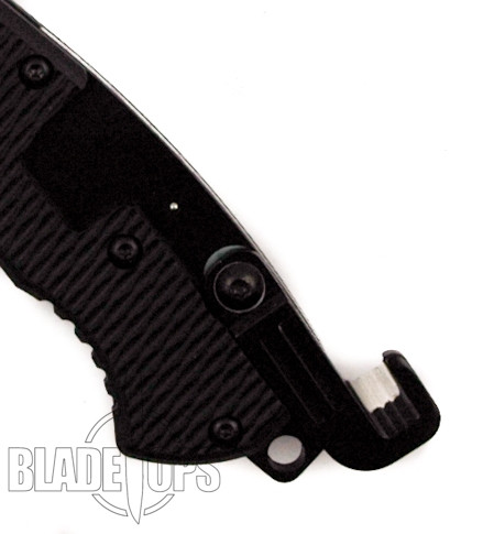 Gerber Hinderer CLS Rescue Knife, Seatbelt Hook and Oxygen Wrench