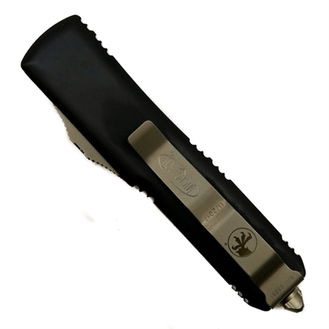 Microtech 231-13CF UTX-85 Carbon Fiber/Aluminum S/E OTF Auto Knife, Bronze Blade