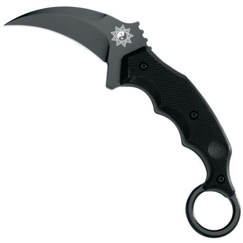 Fox Knives FX-636T Kuku Hanuman Karambit Fixed Blade Knife, N690Co
