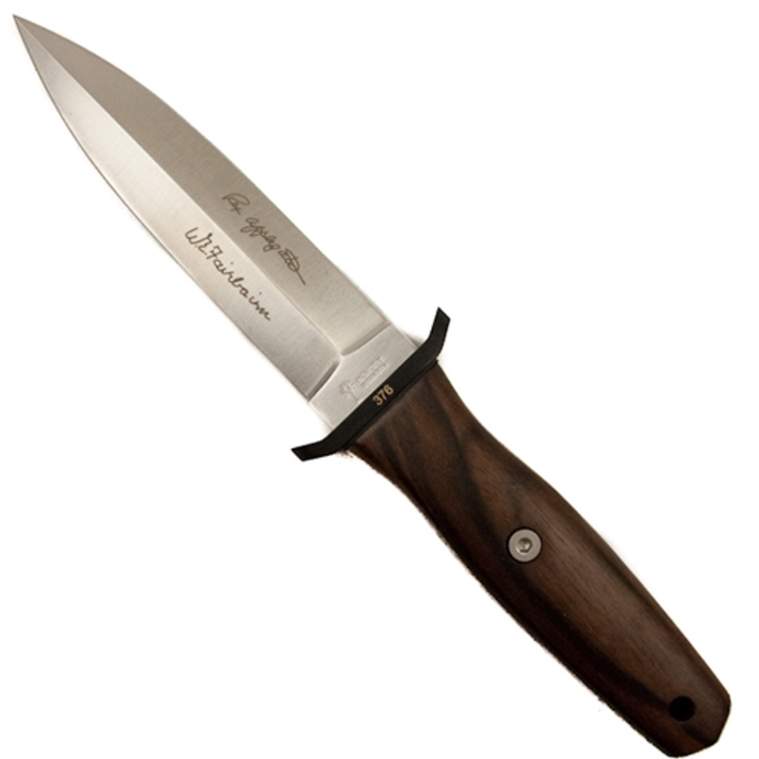 Boker Applegate-Fairbairn Combat Fixed Blade Knife, Wood Handle