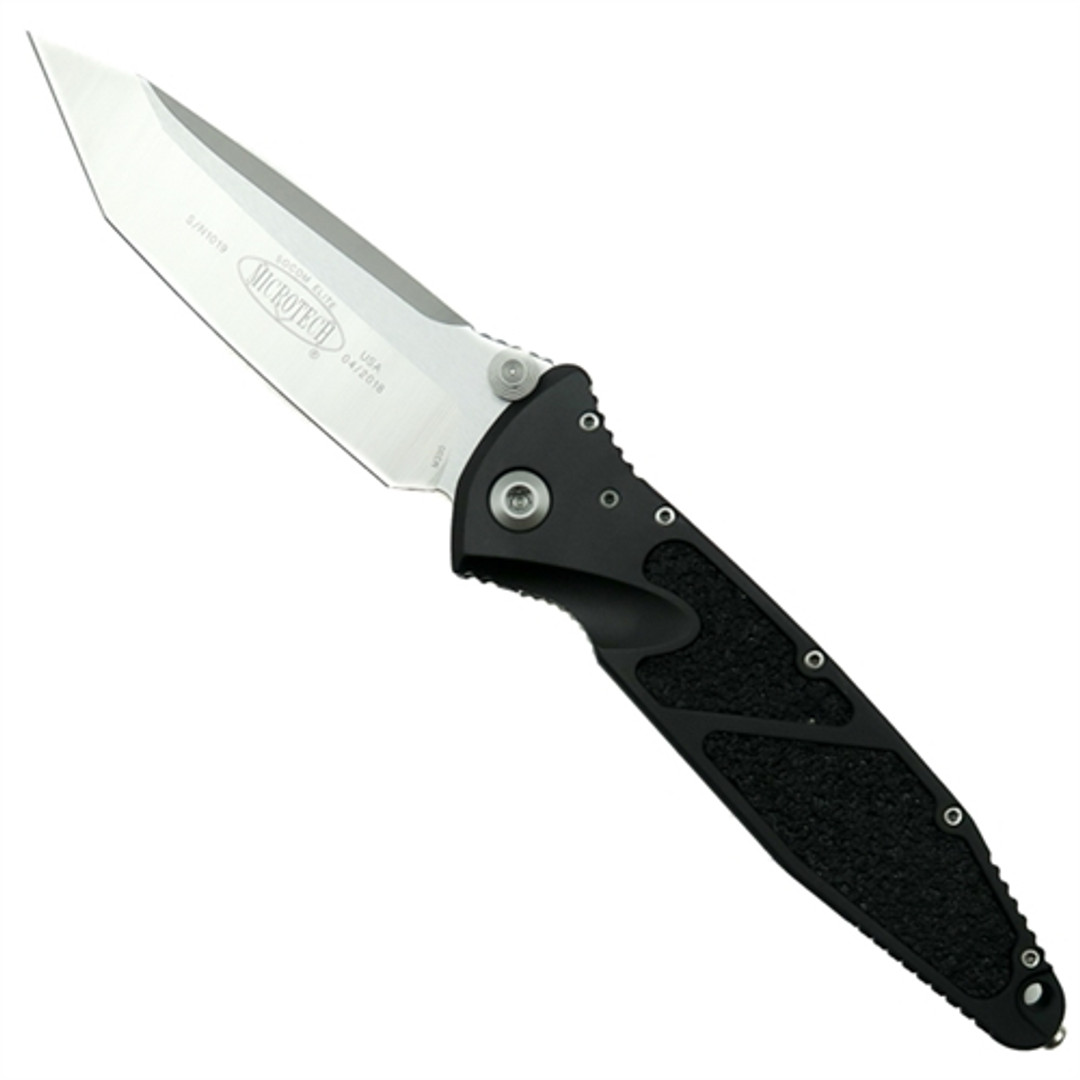 Microtech 161-4 Socom Elite T/E Folder Knife, Satin Blade