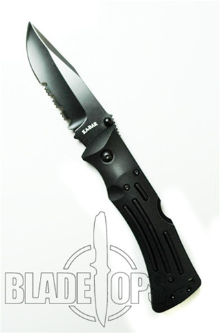 KA-BAR MULE Folder Knife, Lockback, Serrated Edge, KA3051