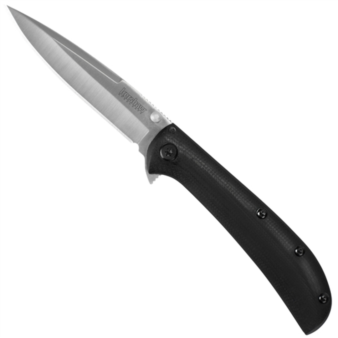 Kershaw 2335 AM-3 Spring Assist Knife, Satin Blade