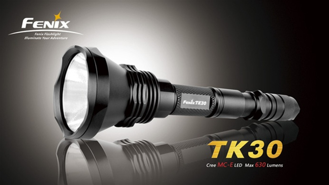 Fenix TK30 Cree MC-E LED Flashlight, 630 Lumens