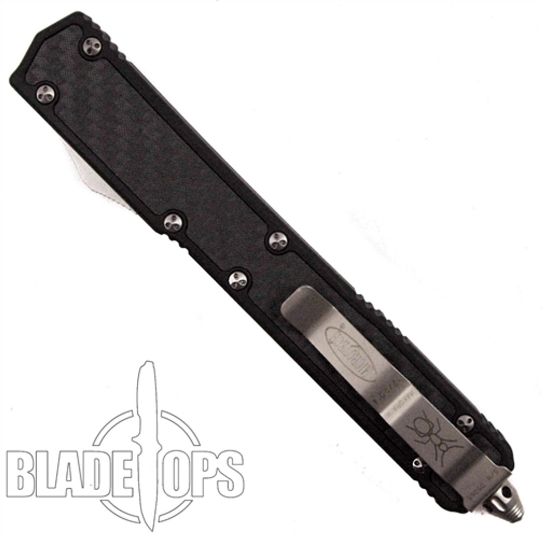 Microtech Makora II D/E OTF Auto Knife, Stonewash Blade