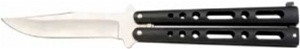 Bear & Son Black Butterfly Knife
