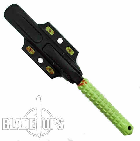 Microtech Zombie ADO Fixed Blade Knife,Plain/Serrated Blade