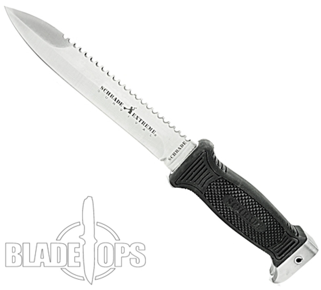 Schrade Extreme Survival Fixed Blade, Built in Hammer,  BT01