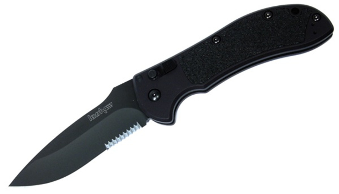 Kershaw Rogue Automatic Knife 2001, Black P/S, KE2001CKTST