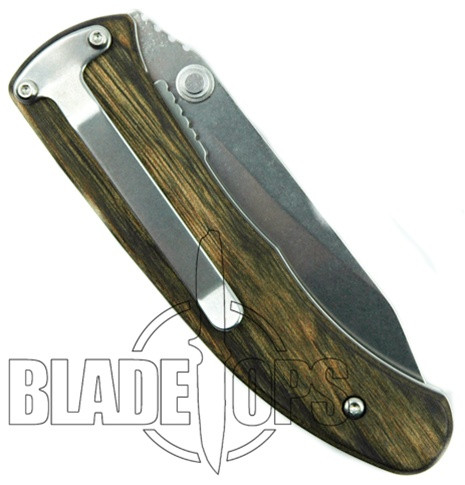 Benchmade 40001-200 Lone Wolf Swale Folder Knife, Clip Point