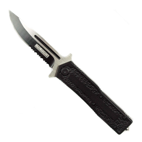 Battalion Spring Assisted Knife, Two Tone Combo Blade 