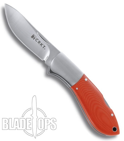 CRKT Kommer Two Shot Folder Knife, Plain Edge, CR2841