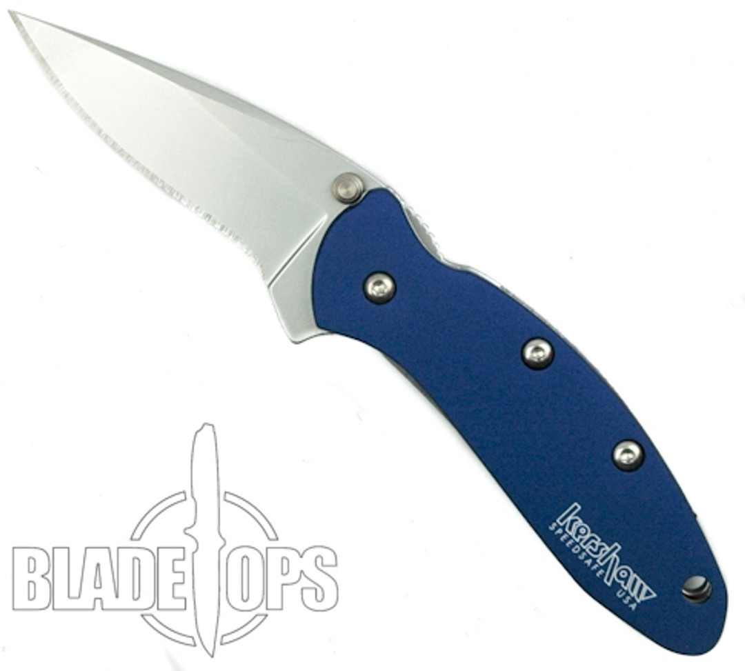 Kershaw Navy Blue Chive Assist Knife, KS1600NB