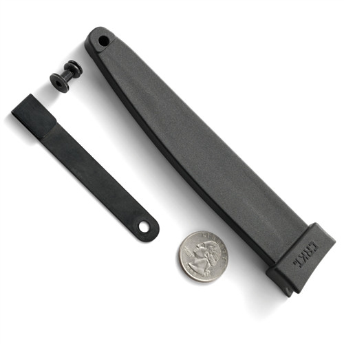 CRKT Williams Yukanto Fixed Blade, Modified Tanto Black Blade