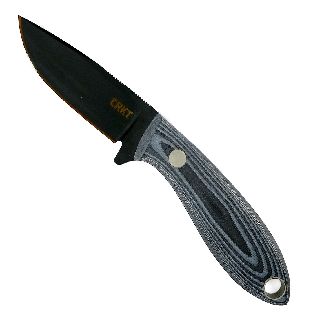 CRKT Mossback Hunter Fixed Blade Knife, Designed by Tom Krein