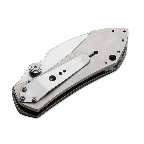 日野　アンドン Boker Special Run 110320 Anso 67 Titan Titanium Folder Knife, N690
