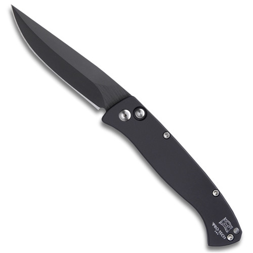 Pro-Tech 1221 Small Brend #2 Auto Knife, 154CM Black Blade