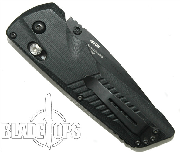Benchmade Serum 5400BK AXIS Dual Action Auto Knife, Black Plain