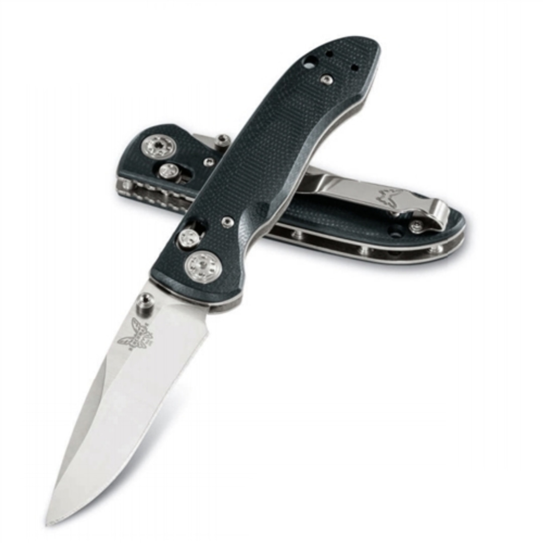 Benchmade 698 Foray Folder Knife, CPM-20CV Satin Blade