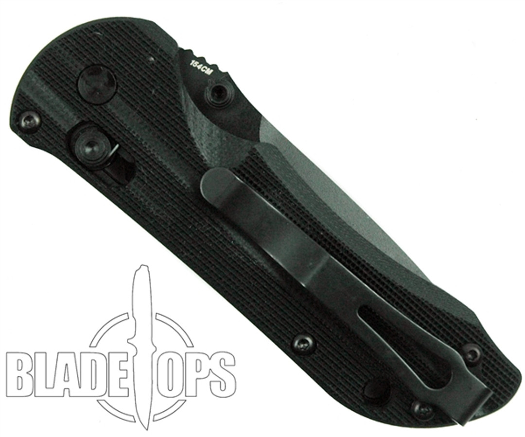 Benchmade 903BK Mini-AXIS Stryker Folder Knife, 154CM Black Blade