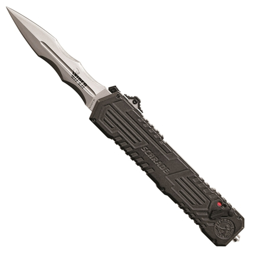 Schrade Viper SCHOTF3C OTF Assist Knife, Spear Point Blade